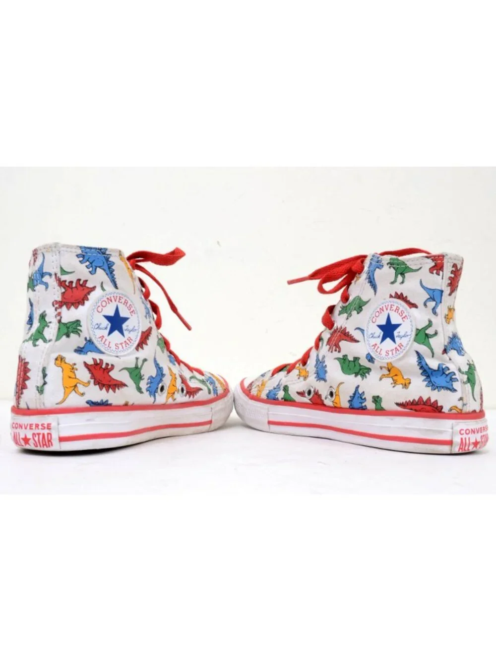 Converse Kids Size 3 Chuck Taylor All Star 'Dinoverse' High Top Sneaker Dinosaur